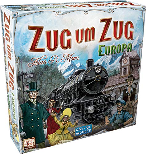 Asmodee200098 Days Of Wonder Trein Om Europa