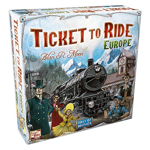 Ticket to Ride - Europe - Uitdagend Bordspel - Reis door Europa - Engelstalig - Voor de hele Familie