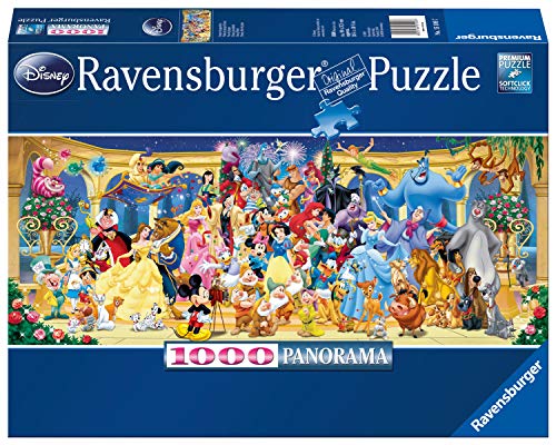 Ravensburger puzzel Disney groepsfoto - panorama - Legpuzzel - 1000 stukjes