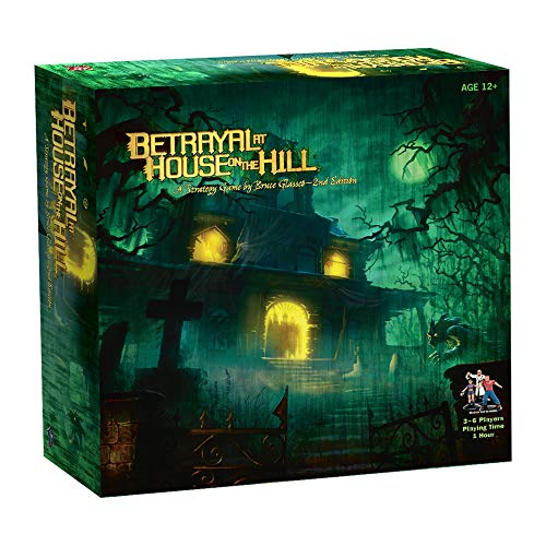 Betrayal At House On The Hill - Bordspel - Vol met angst, spoken en verraad - Voor de hele Familie - Taal: Engels