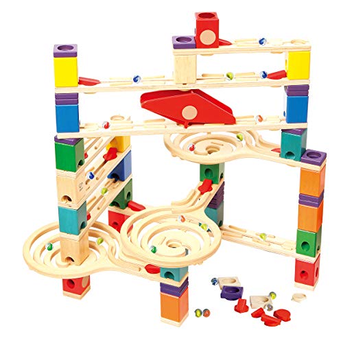 Hape E6009 Quadrilla Vertigo Knikkerbaan, Constructiespeelgoed, Hout, Vanaf 4 Jaar