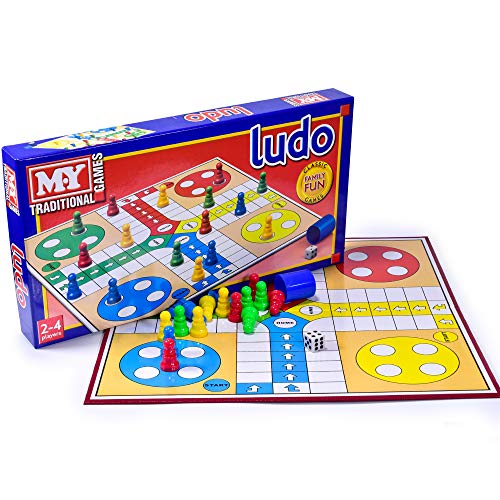 M.Y Traditional Games - Ludo - Classic Family Fun Games