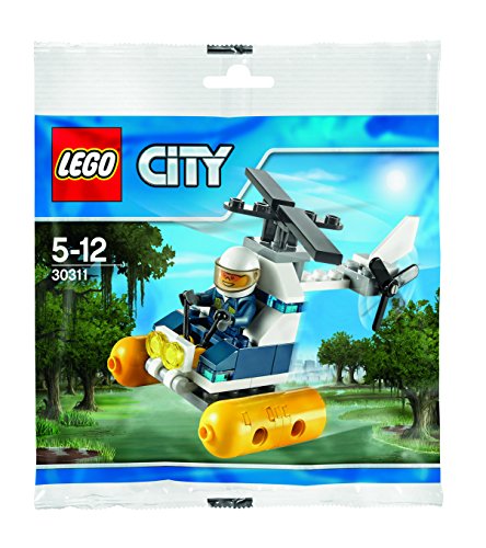 LEGO CITY 30311 Swamp Mini-helikopterset, meerkleurig