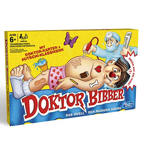 Hasbro Gaming Dr. Bibber spel Dr. Bibber klassieker