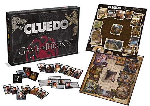 Cluedo Game of Thrones - Bordspel - Cluedo geheel in stijl van Game of Thrones. - Voor de hele familie - Taal: Engels