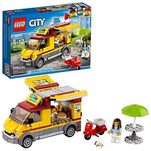 Lego 6174486 Lego City LEGO Lego City Pizza Bestelwagen - 60150, Multicolor