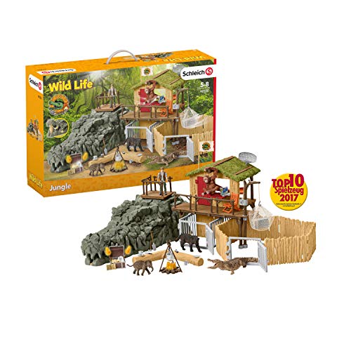 Schleich 42350 - jungle onderzoeksstation Croco