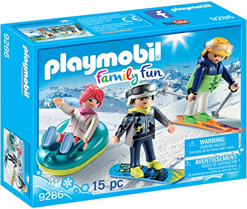 Playmobil 9286 Action Winter Sports Trio, Multi-Colour