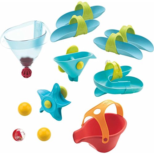 Haba 302824 bollen bad plezier - groot waterlabyrint, speelgoed voor kleine kinderen, waterspeelgoed