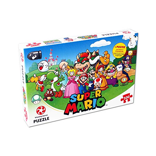 Super Mario Puzzle - 500 Stukjes - Legpuzzel - Voor alle leeftijden