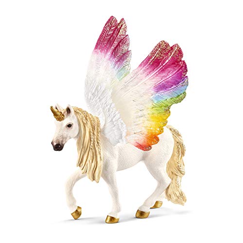 Schleich 70576 Regenboogeenhoorn voor gevogelte, veelkleurig