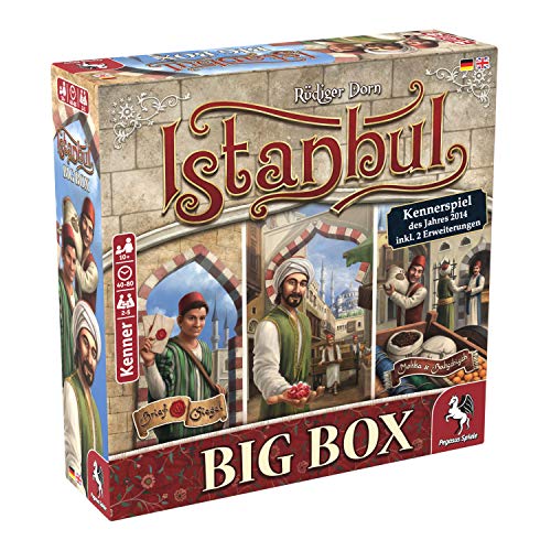 Pegasus Spiele 55119G - Istanbul Big Box Kennerspel van het jaar 2014