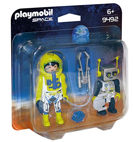 Playmobil 9492 Duopack Astronaut En Robot