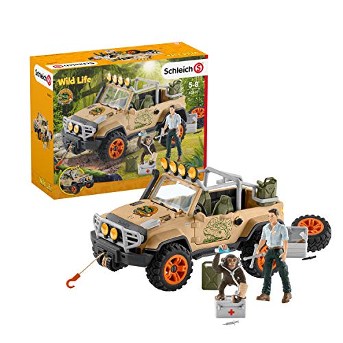 Schleich 42410 - Suv Met Lier, Veelkleurig