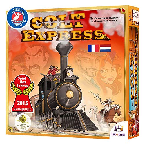 Colt Express - Party spel - Word de rijkste bandiet van het Wilde Westen - Voor de hele Familie - Taal: Nederlands