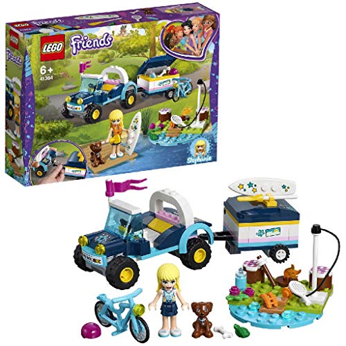 Lego 6251495 Lego Friends Lego Friends Stephanie'S Buggy En Aanhanger - 41364, Multicolor