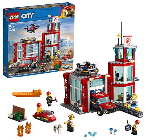 LEGO 60215 City Fire Brandweerkazerne speelgoed set