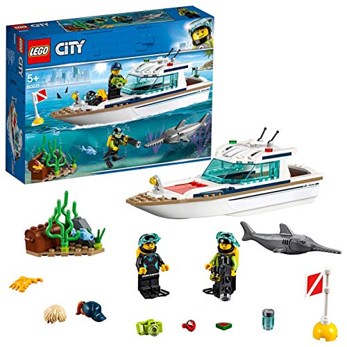 LEGO 60221 City Great Vehicles Duikjacht speelgoed set