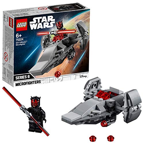 Lego 6251635 Lego Star Wars Sith Infiltrator Microfighter - 75224, Multicolor