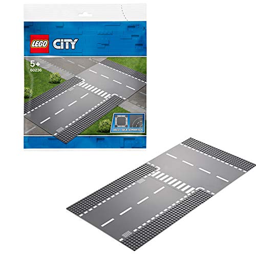 LEGO 60236 City Supplementary Rechte en t-splitsing speelgoed set