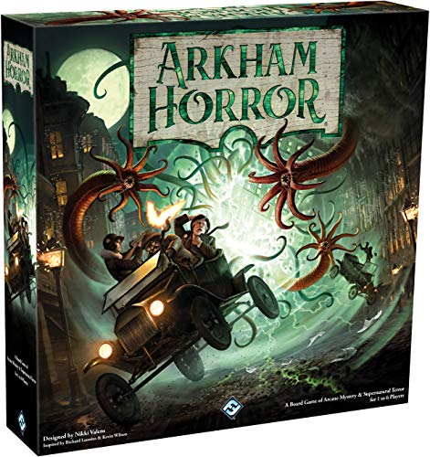 Arkham Horror 3rd Edition - Bordspel - Neem de rol van onderzoeker aan in dit co&ouml;peratieve spel - Voor Volwassenen - Taal: Engels