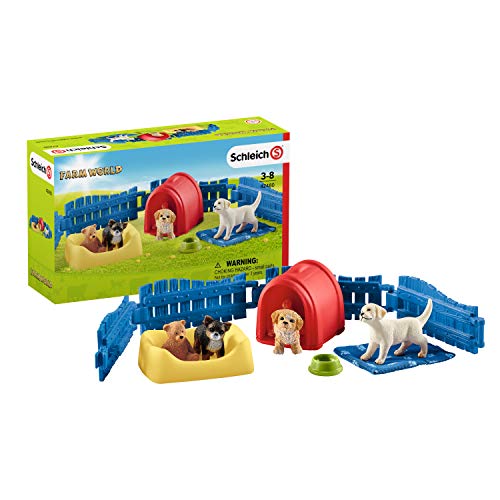 Schleich Puppy Pen