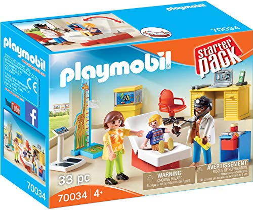 Playmobil 70034 Starter Pack StarterPack bij de kinderarm, kleurrijk