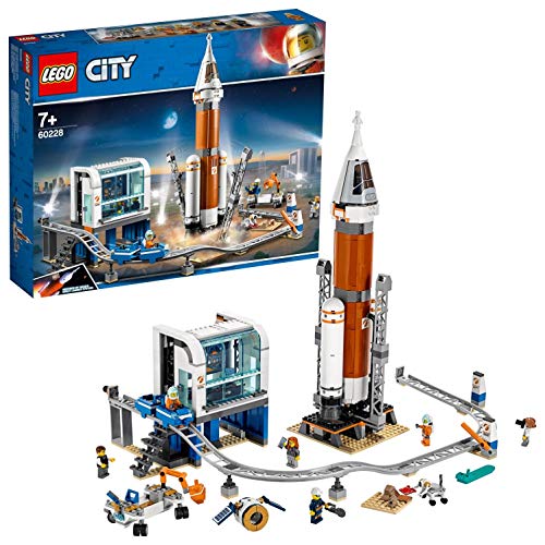 LEGO 60228 City Space Port Ruimteraket en vluchtleiding speelgoed set