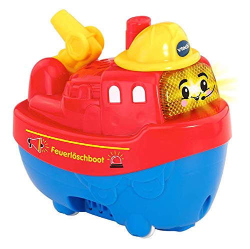 Vtech 80-187074 Tut Toet Baby Badewelt brandblusboot badspeelgoed, meerkleurig