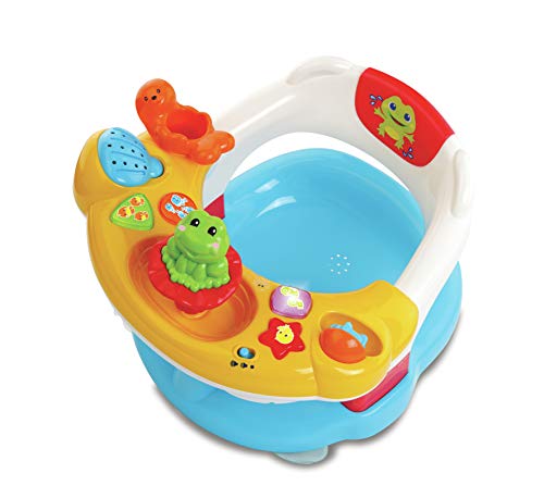 VTech Super kinderzitje 2-in-1 baby eerste leeftijd, badspeelgoed, 80-515405, meerkleurig – versie FR