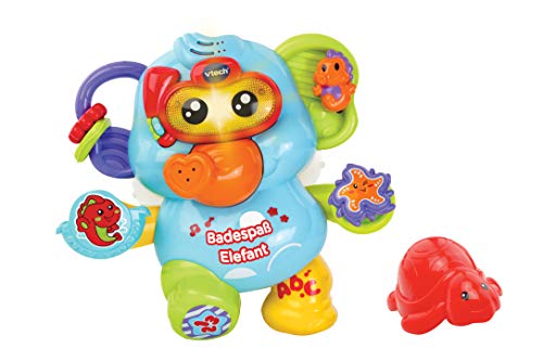 Vtech 80-515304 Badplezier olifant, badspeelgoed, meerkleurig