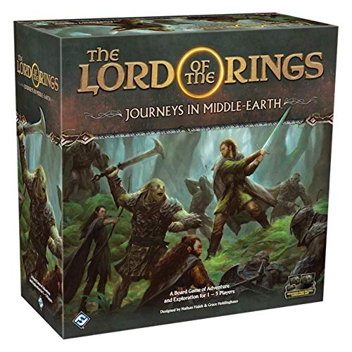 Lord of the Rings Journeys in Middle Earth - Bordspel - Vijf avonturen in Middle-Earth - Voor de hele Familie - Taal: Engels