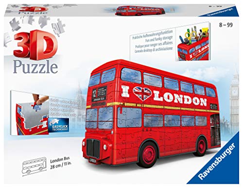 Ravensburger 125340 London Bus - 3D Puzzel - 216 Stukjes, meerkleurig