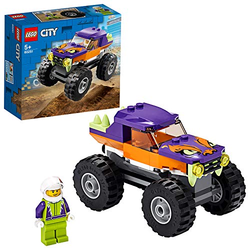 LEGO City Monstertruck 60251 speelset – LEGO bouwsets voor kinderen (55 onderdelen)