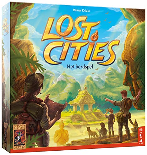 999 Games - Lost Cities: Het Bordspel Bordspel - vanaf 10 jaar - Een van de beste spellen van 2008 - voor 2 tot 4 spelers - 999-LOS04