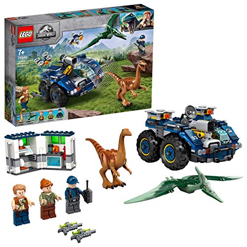 LEGO Jurassic World Ontsnapping van Gallimimus en Pteranodon 75940 leuke bouwset met dinosaurusspeelgoed voor kinderen (391 onderdelen)