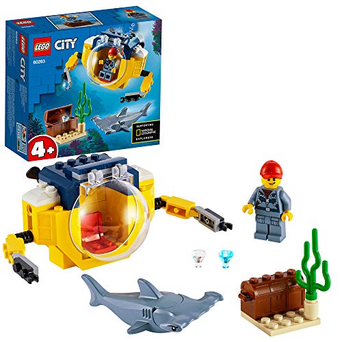 LEGO® City Oceaan Mini-Duikboot 60263 speelset, cool speelgoed voor kinderen (41 onderdelen)