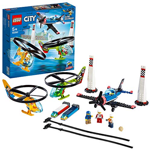 LEGO&reg; City Luchtrace 60260 speelset, het beste speelgoed voor kinderen (140 onderdelen)