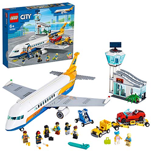 LEGO® City Passagiersvliegtuig 60262 bouwspeelgoed, cool bouwspeelgoed voor kinderen (669 onderdelen)