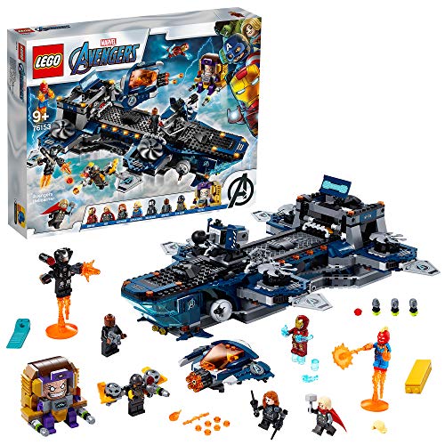 LEGO® Marvel Avengers Helicarrier 76153 LEGO bouwset met Marvel Avengers minifiguren (1244 onderdelen)