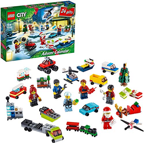 LEGO&reg; City adventkalender 60268 met City speelmat, superleuk cadeau voor de feestdagen voor kinderen (342 onderdelen)