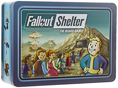 Fallout Shelter The Board Game - Bordspel - Overzie jouw vault en zorg dat iedereen blij blijft - Voor Volwassenen - Taal: Engels