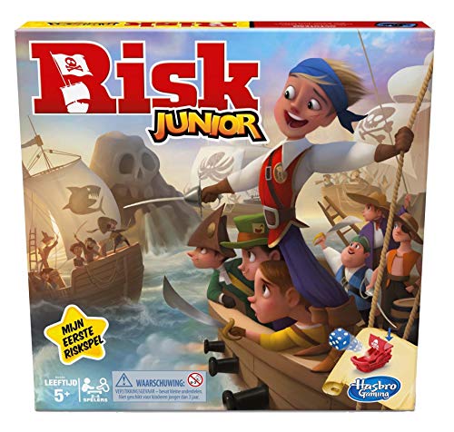 Risk Junior-bordspel voor kinderen vanaf 5 jaar, voor 2 tot 4 spelers