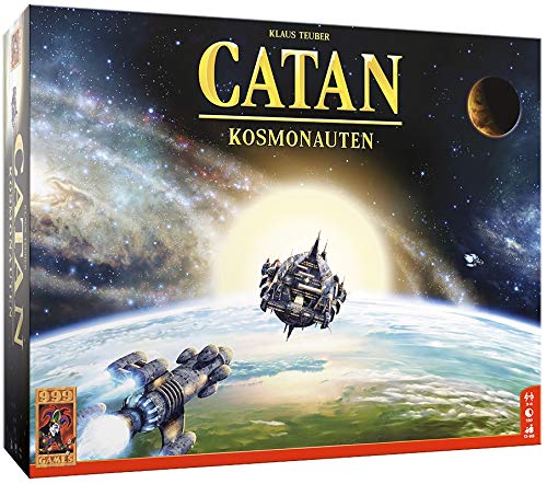 999 Games - Catan: Kosmonauten Bordspel - vanaf 12 jaar - Een van de beste spellen van 2019 - Klaus Teuber - Modular board - voor 3 tot 4 spelers - 999-KOL50