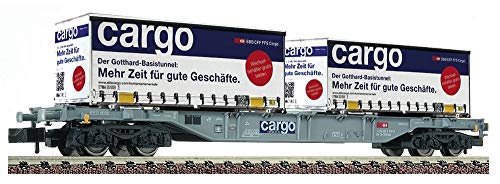 Fleischmann 825209 Containerwagen De Gotthard Basistunnel SBB