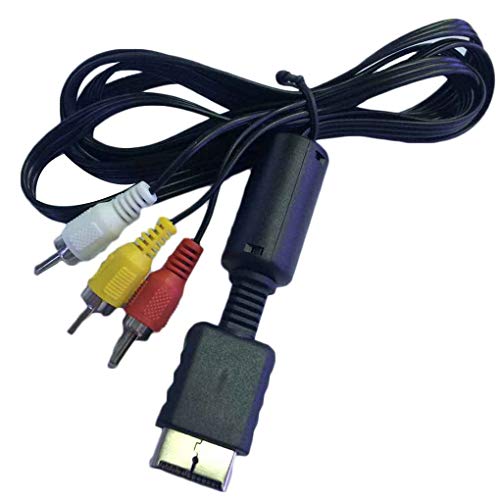 Yihaifu 1.8m PVC AV Video o Cable 1.8m PVC Vervanging voor Playstation/PS 1/2/3 Game TV Cord