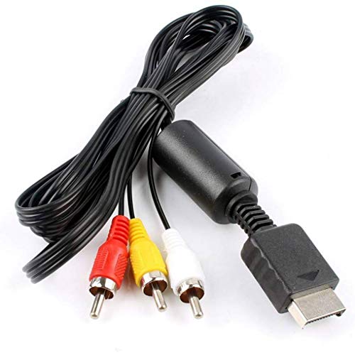 Yihaifu Langere Vervanging voor PlayStation PS3 PS2 o Kabel voor PS1 AV o Video kabel snoer Console System