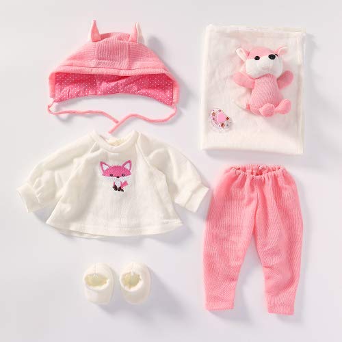 Reborn babypoppen kleding Kleding Geschikt pak voor 22 'poppen (gele eend) poppen