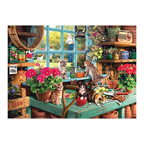 2021 puzzel 1000 stukjes Stress Relief Puzzles For Adults-Happy Cat Puzzle Education Stress Relief Grote legpuzzels voor volwassenen en kinderen Intellectual Fun Game Home Decor